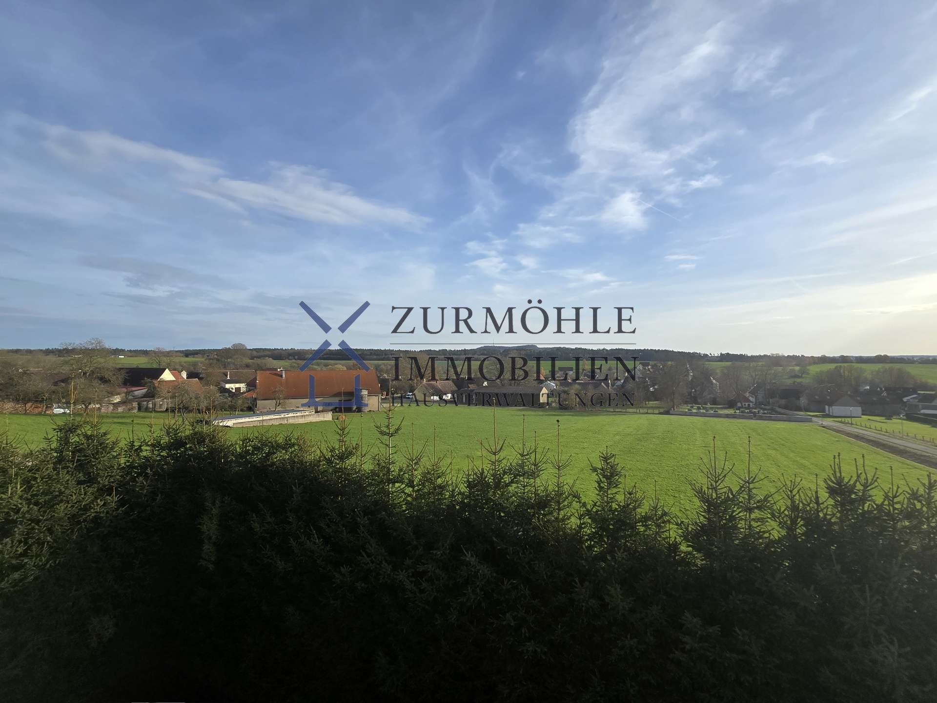 Ausblick Wohnzimmer 