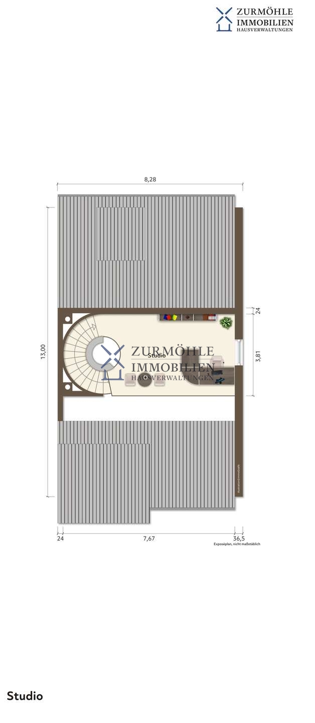 Grundriss Studio