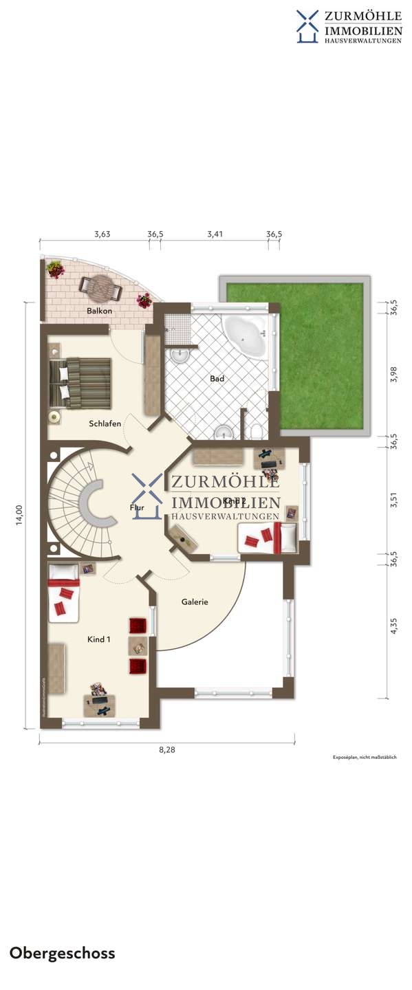 Grundriss OG