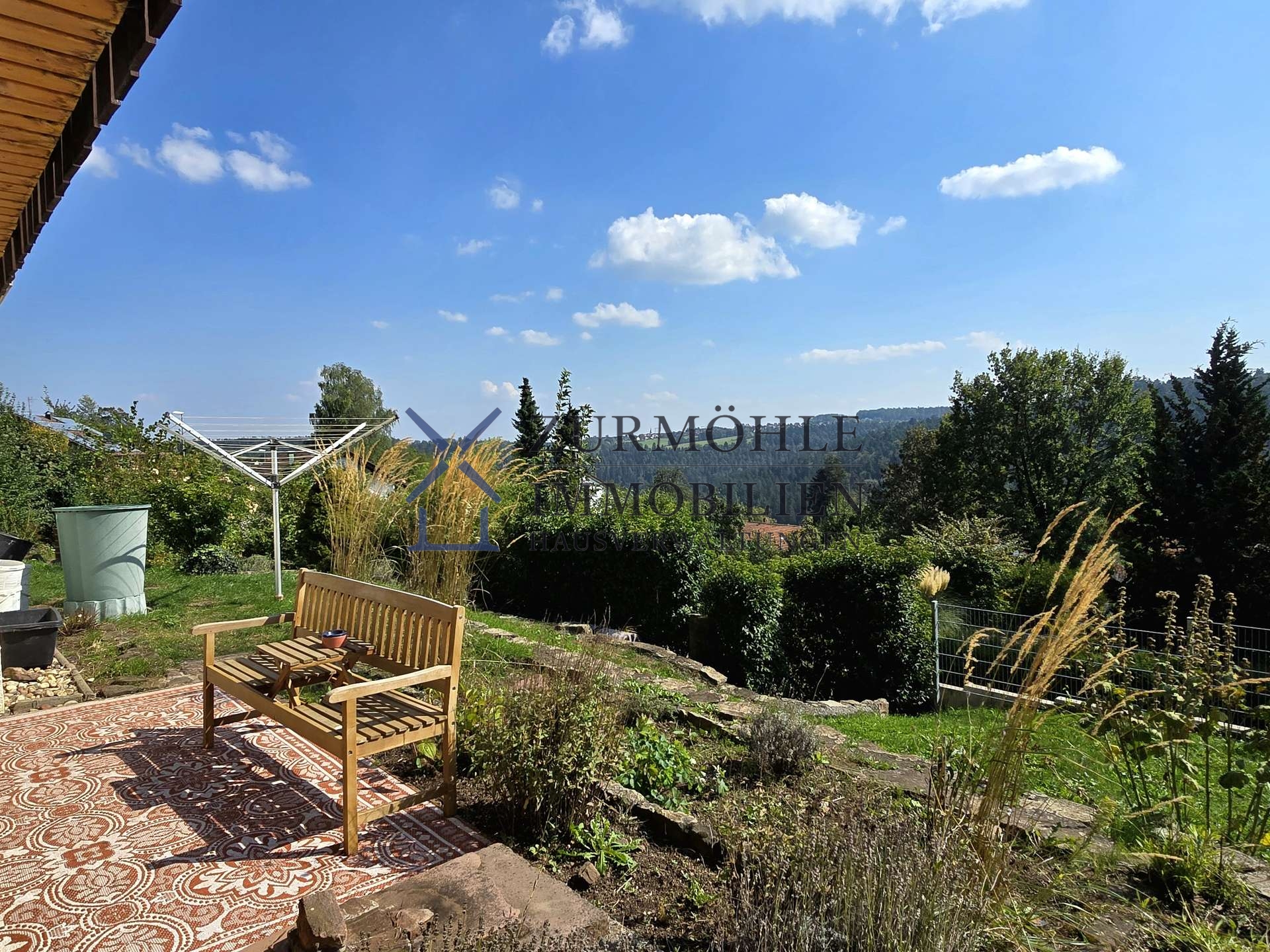 Ausblick Terrasse UG