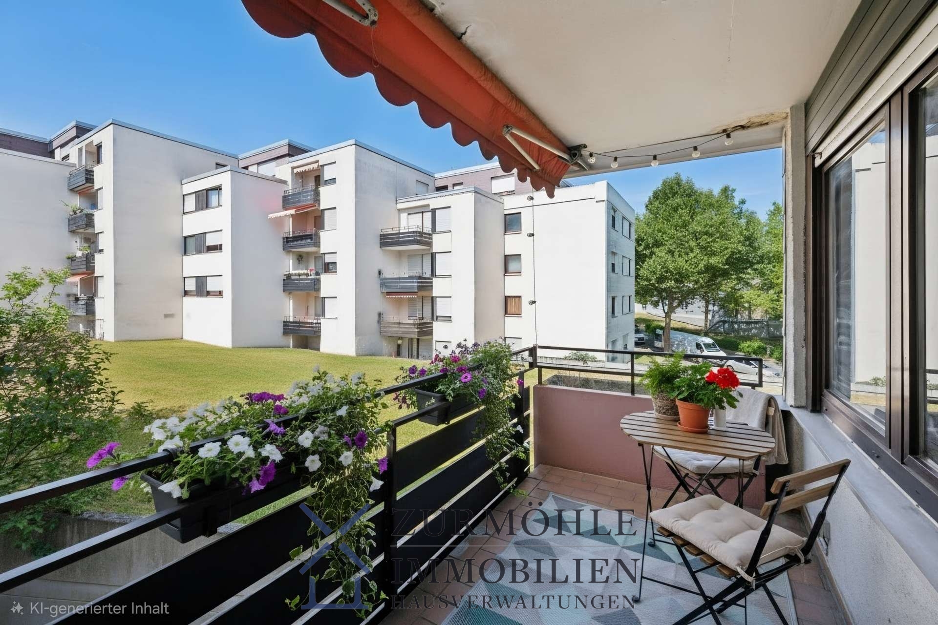 Balkon Dekorationsbeispiel