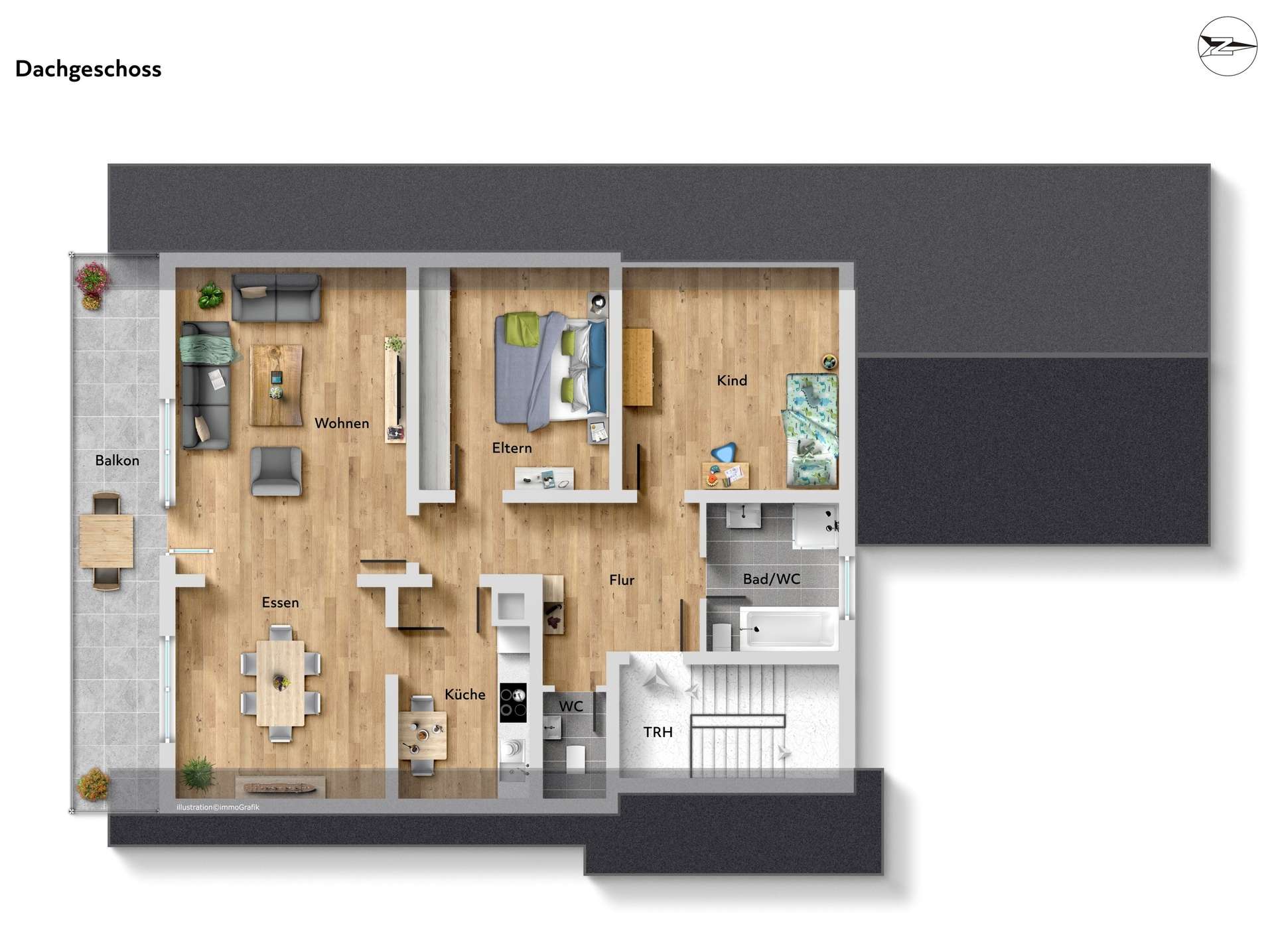Grundriss DG